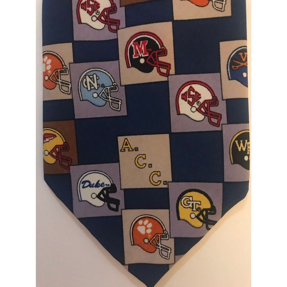 Vintage ACC Tie by American Classic * Atlantic Coast Teams 57"L x 3.75"W